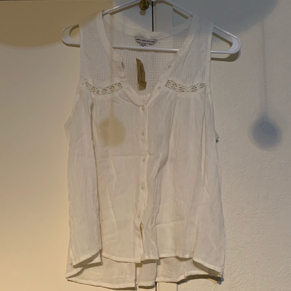 NWT American Eagle Sleeveless Blouse S